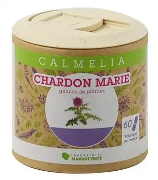 Calmelia Chardon Marie 200mg Gélules  Boîte De 60