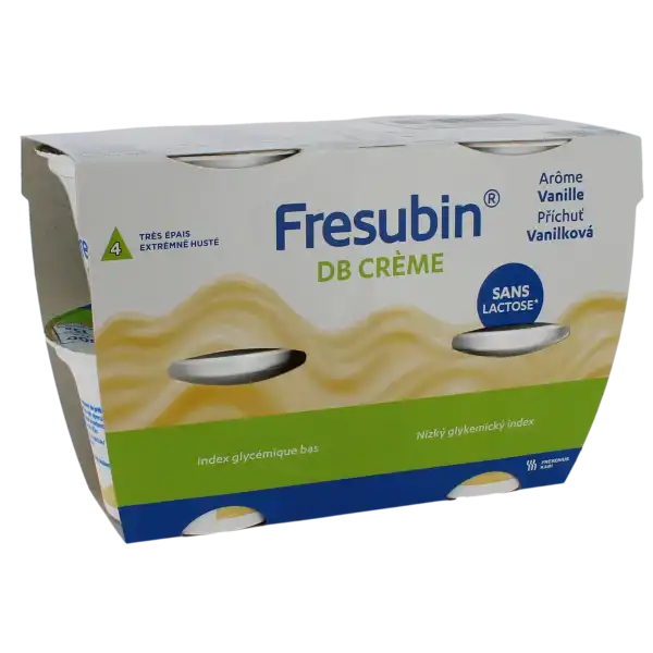 Fresubin Db Crème Nutriment Vanille 4pots/200g