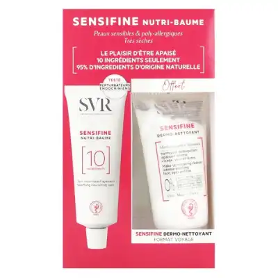 Svr Sensifine Nutri-baume Baume T/40ml + Dermo-nettoyant à Nice