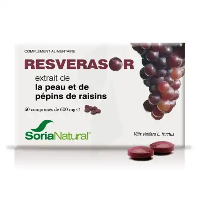 Soria Natural Resverasor Comprimés B/60 à SAINT-PRYVÉ-SAINT-MESMIN