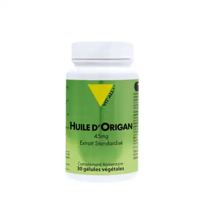 Vitall+ Huile D’origan 45mg Gélules Végétales B/30 à Vierzon
