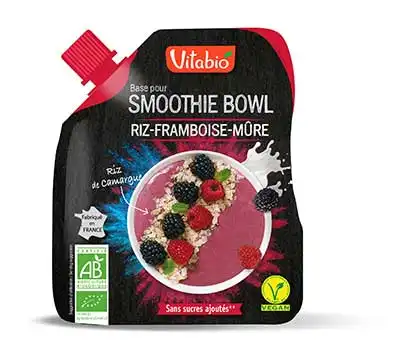 Vitabio Smoothie Bowl Riz Mûre Framboise