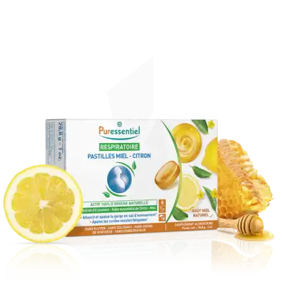 Puressentiel Respiratoire Pastilles Miel-citron B/20 à Libourne