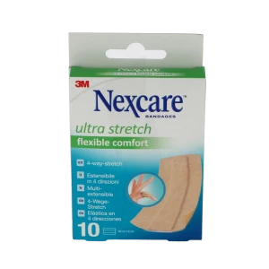 Nexcare Comfort Pansement Douceur 6x10cm 10 Bandes