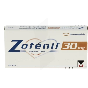 Zofenil 30 Mg, Comprimé Pelliculé