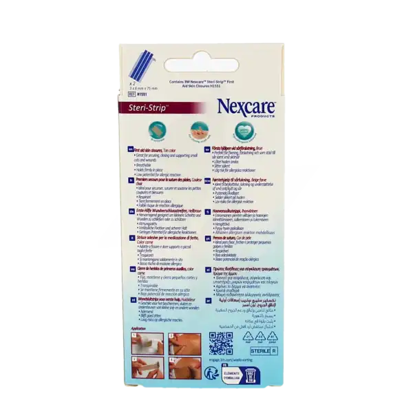 Steri-strip Bdlette Adhésive Suture Multi-format B/8