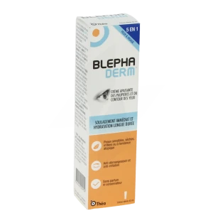 Blepharderm Crème Apaisante Paupières Et Contour Des Yeux T/40ml