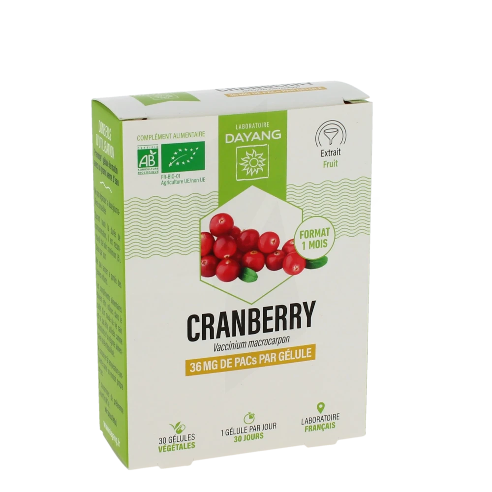 Dayang Phytotherapie Cranberry Bio Gél B/30