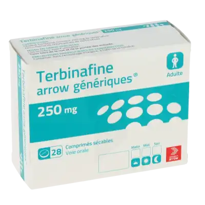 Terbinafine Arrow Generiques 250 Mg, Comprimé Sécable à NANTERRE