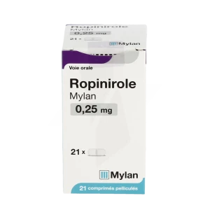 Ropinirole Viatris 0,25 Mg, Comprimé Pelliculé