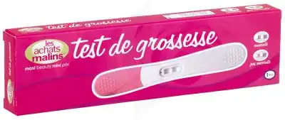 Les Achats Malins Test De Grossesse