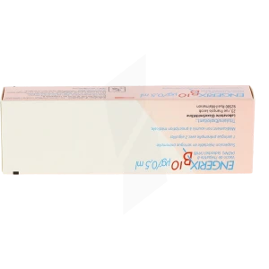 Engerix B 10 Microgrammes/0,5 Ml, Suspension Injectable En Seringue Préremplie. Vaccin De L'hépatite B (adnr), (adsorbé) (vhb)