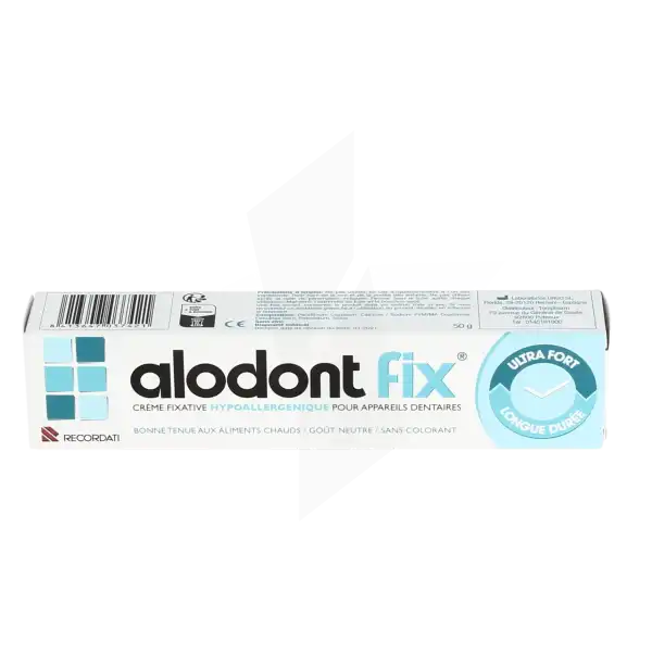 Alodont Fix Crème Fixative Hypoallergénique 50g