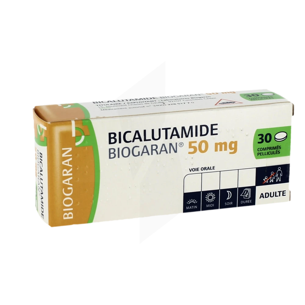 Bicalutamide Biogaran 50 Mg, Comprimé Pelliculé