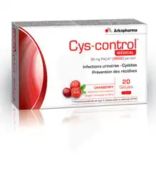 CYS-CONTROL MEDICAL 36mg Gél B/60