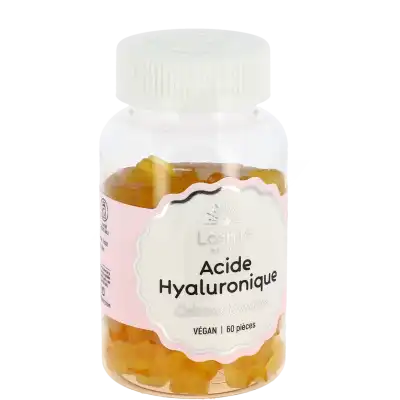 Lashilé Beauty Acide Hyaluronique Gummies B/60 à LA-RIVIERE-DE-CORPS