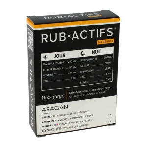 Aragan Synactifs Rubactifs Gélules B/12