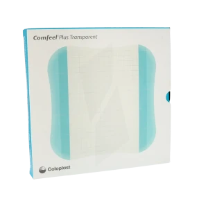 Comfeel Plus Transparent Plaque 22,5x22,5cm B/10