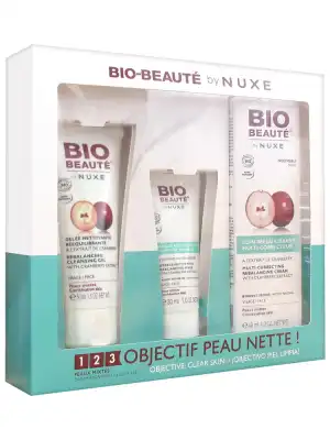 Bio Beauté Coffret 1 2 3 objectifs peau nette