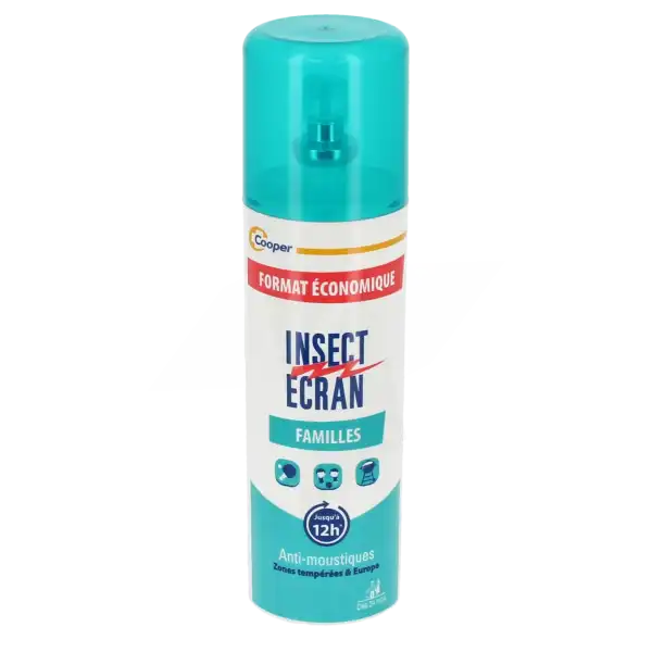 Insect Ecran Familles Lotion Répulsif Peau Spray/200ml