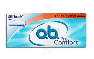 Ob Pro Comfort Tampon PÉriodique Super B/16 à MANOSQUE