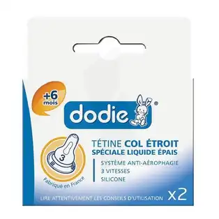 Dodie Liquide Epais Tetine, Bt 2