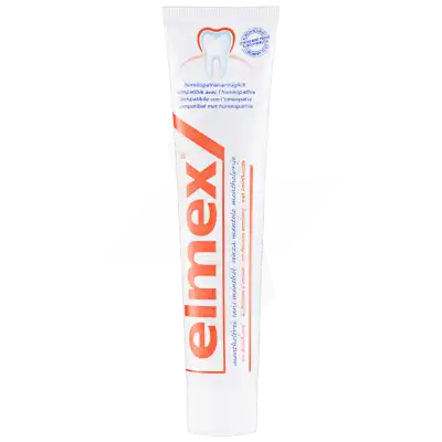 Elmex Anti-caries Sans Menthol Dentifrice T/75ml à TOUCY