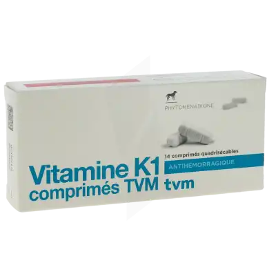 VITAMIVET K1 50 MG COMPRIMES PELLICULES POUR CHIENS, Comprimé