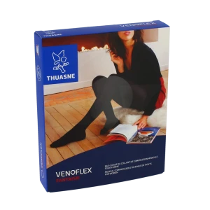 Venoflex Ogee 2 Bas Cuisse Femme Noir Taille 3l