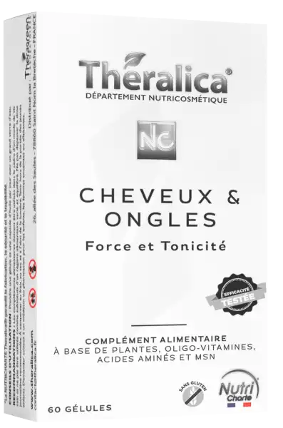 Théralica Cheveux Et Ongles Gélules B/60