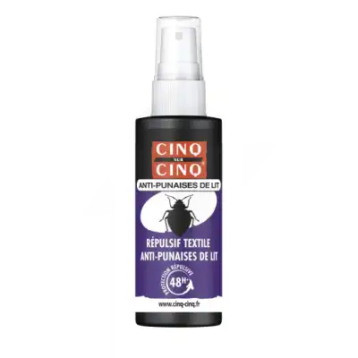 Cinq Sur Cinq Spray Punaises De Lit Insecticide Fl/50ml à IS-SUR-TILLE