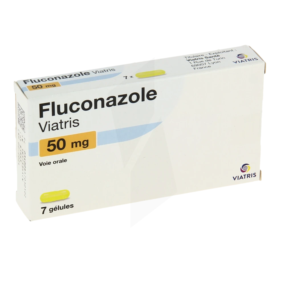 Fluconazole Viatris 50 Mg, Gélule