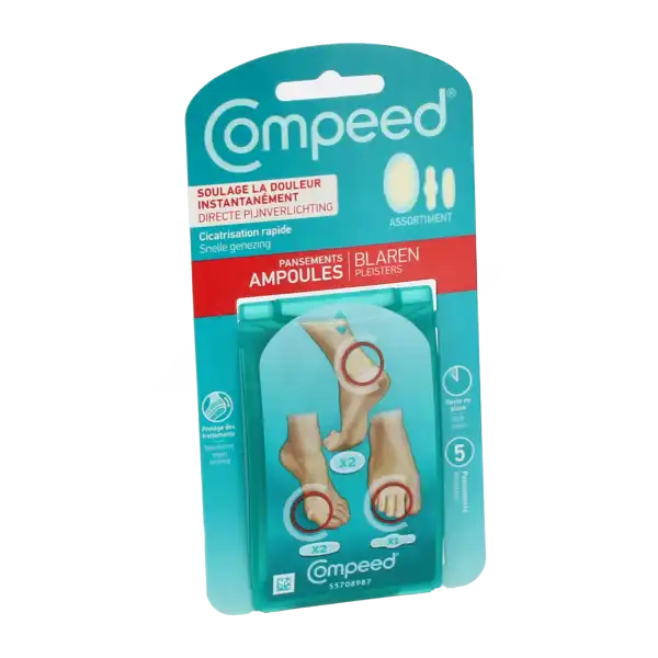 Compeed Ampoules Pansements Assortiment B/5