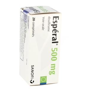 Esperal 500 Mg, Comprimé