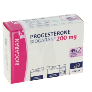 Progesterone Biogaran 200 Mg, Capsule Molle Ou Capsule Molle Vaginale