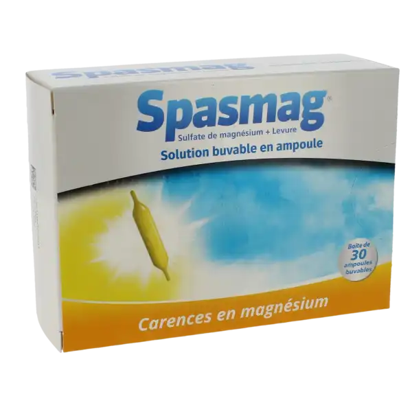 Spasmag, Solution Buvable En Ampoule