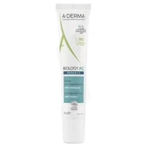 Aderma Biology Ac Perfect Aderma Fluide Anti-imperfections Anti-marques T/40ml
