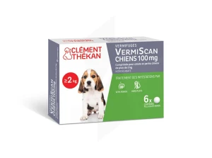 Vermiscan Chiot/pt Cn 100 Mg Cpr B/6