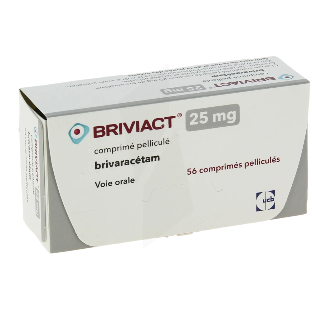 Briviact 25 Mg, Comprimé Pelliculé