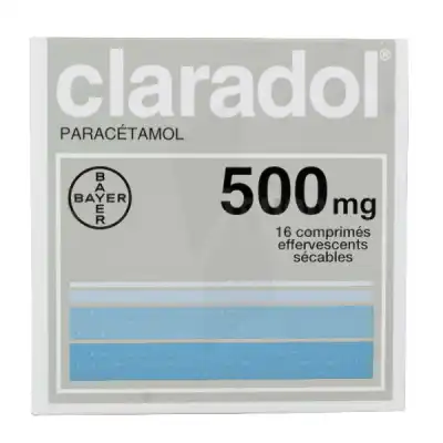 Claradol 500 Mg, Comprimé Effervescent Sécable à MONTEREAU-FAULT-YONNE