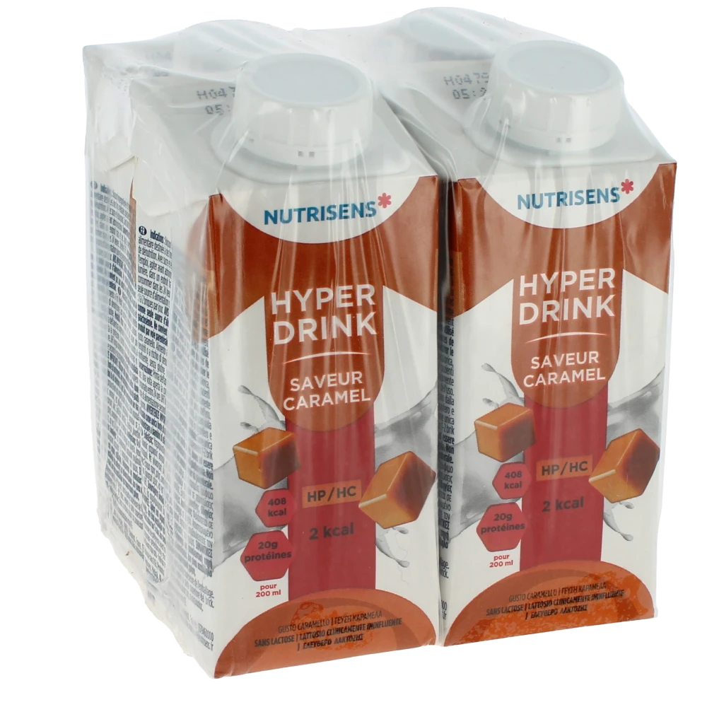 Nutrisens Hyperdrink 2kcal Nutriment Caramel 4briques/200ml