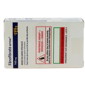 Fenofibrate Arrow 145 Mg, Comprimé Pelliculé