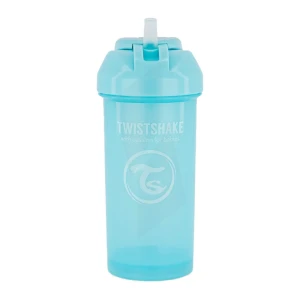 Twistshake Tasse A Paille Bleu 360ml