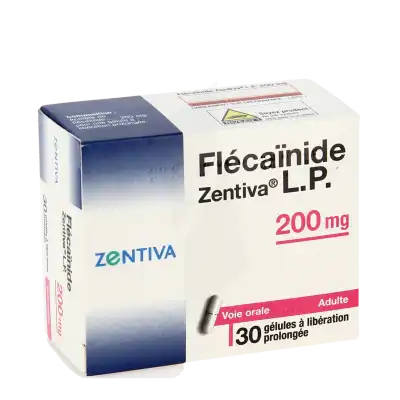 Flecainide Zentiva Lp 200 Mg, Gélule à Libération Prolongée à Casteljaloux