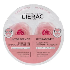 Liérac Masque Duo Hydragenist 2 Sachets/6ml