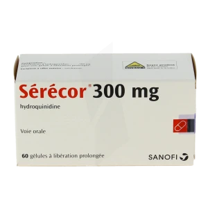 Serecor 300 Mg, Gélule à Libération Prolongée