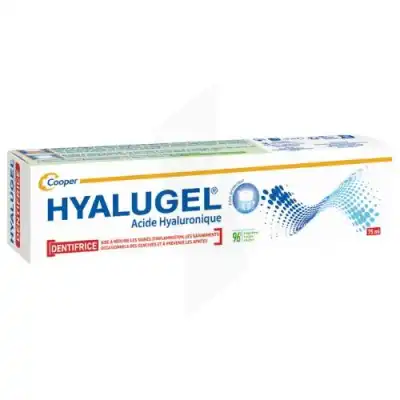 Hyalugel Dentifrice Adulte T/75ml à Voiron