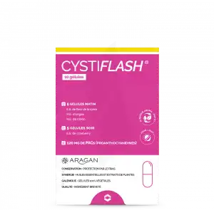 Aragan Cystiflash Gélules B/10 à Venerque