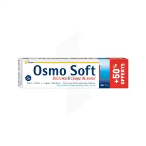 Osmo Soft Gel Soulage Les Brûlures T/50g + 50% Offert à Libourne