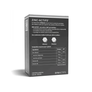 Aragan Synactifs Zincactifs Gélules B/60